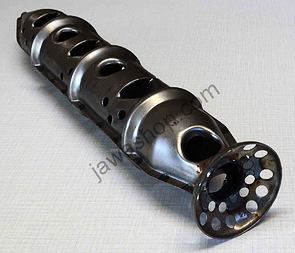 Insert of exhaust silencer - fish tail (Jawa 250 350 Kyvacka) / Insert of exhaust silencer - fish tail (Jawa 250 350 Kyvacka) /