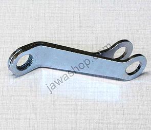 Brake arm lever - rear, zinc (CZ 125 150 C) / 