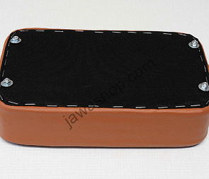 Rear seat - rectangle, light brown (Jawa 250 350 Perak) / 