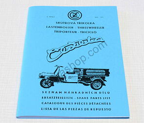 Spare parts catalog - A5, CZ (CZ Scooter 175 / 505) / 