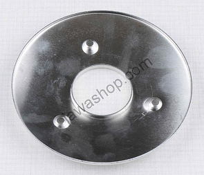 Wheel hub cover - front (Jawa 50 Pionyr 555) / 