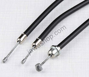 Throttle valve bowden cable set - oilmaster (Jawa 350 640) / Throttle valve bowden cable set - oilmaster (Jawa 350 640) /