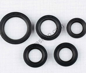 Sealing ring of engine - set, 5pcs (Jawa 50 Babetta 207) / 