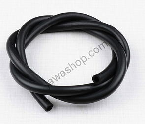 Fuel hose 5x2mm - black 0.5m (Jawa, CZ) / 