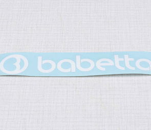 Sticker Babetta 135x25mm - white (Babetta) / 