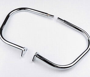 Rear handle L+R set - chrome (Jawa 350 638 639) / 