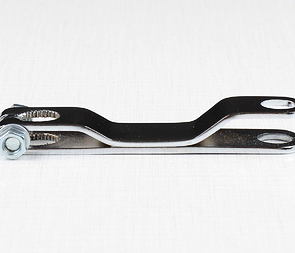 Brake arm lever - chrome (Jawa 50 Pionyr 20 21 23) / 