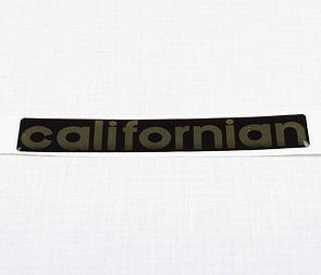 Sticker Californian 120x20mm (3D) (Jawa 350 Californian) / 