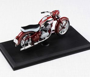 1:18 scale model Jawa 500 OHC (1956) - RED / 