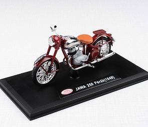 1:18 scale model Jawa 250 Perak (1948) - RED / 