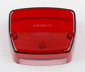 Tail lamp cover - clear (Jawa CZ 250 350 634) / 