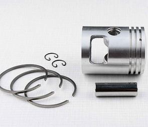 Piston set 58.00 - 60.00mm, pin 16mm - LEFT (Jawa 350 - 6V) / 