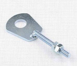 Chain adjuster - left (Jawa 90, Pionyr 555) / 