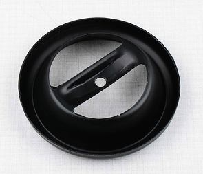 Exhaust silencer cap - black (Jawa 350 638 639 640) / 