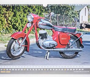 Calendar 2020 - wall 420x300mm (Jawa CZ 125 175 250 350) / Calendar 2020 - wall 420x300mm (Jawa CZ 125 175 250 350) /