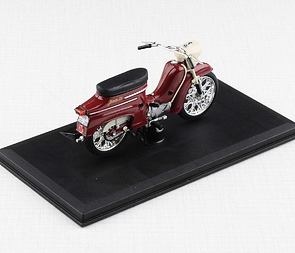 1:18 scale model Jawa 50 Pionyr type 21 - RED / 