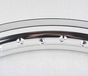 Rim 18" x 1.85 ALU - polished (Jawa CZ 125 175 250 350) / 