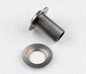 Wheel bearing spacer - 34mm, complete (Jawa 50 Pionyr 20 21 23) / 