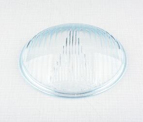 Glass lens of head lamp (CZ 125,150 B,C,T) / 
