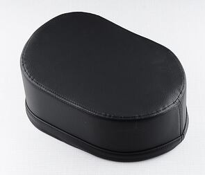 Seat - black (leatherette) (Jawa 50 Pionyr 555) / 