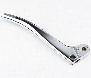 Brake lever R - chrome (Jawa 250 350 Perak, CZ 125 150 C) / 