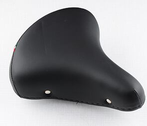 Seat black - black springs (Jawa 50 Babetta 207) / 