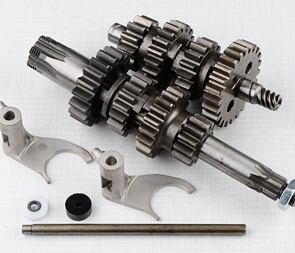 Gearbox, transmission - upgrade set (Jawa 250 350 Kyvacka Panelka) / 