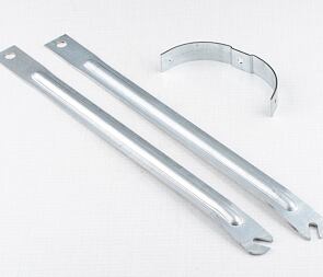 Rear mudguard support set - horizontal (Jawa 250 350 Perak) / 