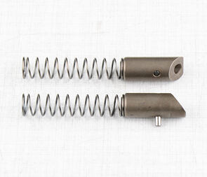 Pin of gear change with groove and spring set (Jawa CZ 125 175 250 350) / 