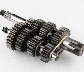 Gearbox, transmission - complete (Jawa 250 350 Kyvacka Panelka) / 