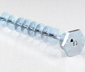 Nut of front fork tube with screen (Jawa 250 350 Panelka) / 