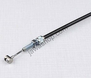 Front brake bowden cable with adjustment (Jawa, CZ Kyvacka) / 