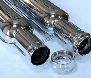 Exhaust silencer set (Jawa Perak) / Exhaust silencer set (Jawa Perak) /