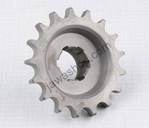Drive sprocket - 17t with extension (Jawa 250, 350 Kyvacka) / 
