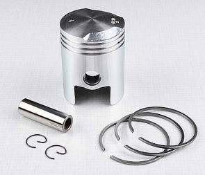 Piston set 65.00 - 66.25mm, pin 18mm (Jawa 250 Panelka) / 