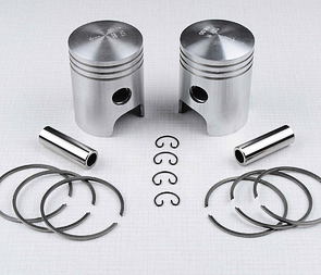 Piston set L+R 58-60mm, pin 16mm (Jawa 350 - 12V) / Piston set L+R 58-60mm, pin 16mm (Jawa 350 - 12V) /