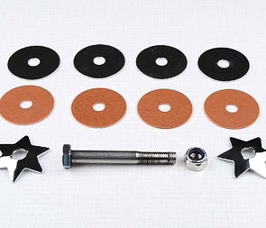 Seat shock absorber set (Jawa 250 350 Perak) / 