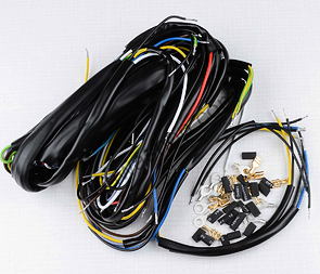Electro cables set (ES4 D2) (Jawa 634, CZ 477) / 