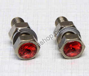 Decorative bolt set M5x16mm (Jawa CZ 125 175 250 350) / 