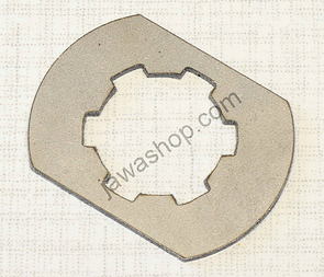 Lock of drive sprocket nut - 1mm (Jawa 50 Pionyr, CZ) / 