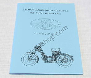 Spare parts catalog - A5, CZ (Jawa 50 Pionyr 550) / 
