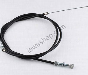 Clutch bowden cable with double adjustment (Jawa, CZ Kyvacka) / 