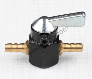 Fuel tap - in between fuel hose (Jawa, CZ) / 