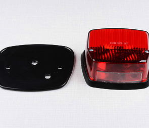 Tail lamp with plastic pad - complete (Jawa 634, CZ 477) / 