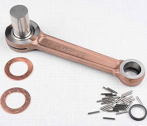 Connecting rod - piston pin 16mm, needles (Jawa 350 CZ 175) / 