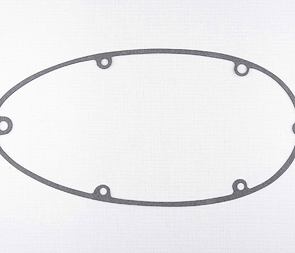 Gasket of left crankcase cover (clutch) - 1mm (Jawa 350 Kyvacka) / 
