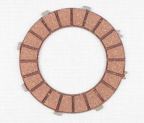 Clutch plate - ferodo (Jawa 250, 350 Panelka) / 