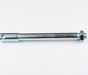 Axle of front wheel M14-1,5x176mm with nut (Jawa 350 634) / 