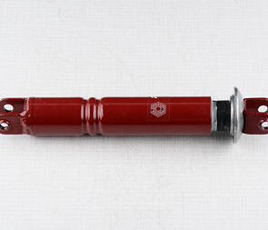 Rear shock - plain, red (Jawa CZ 125 175 250 350 Kyvacka) /  Rear shock - plain, red (Jawa CZ 125 175 250 350 Kyvacka) /