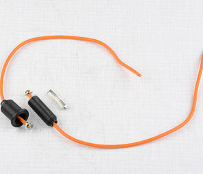 Fuse case with 8A fuse - replacement for original (Jawa CZ) /  Fuse case with 8A fuse - replacement for original (Jawa CZ) /